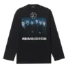 Rammstein Almanya Grubu Crossover Uzun Kollu Unisex Siyah 651796TLV511000