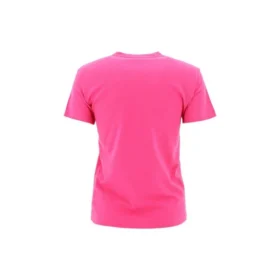 Retro Küçük Logolu Kısa Kollu Pembe 570796TBV435630