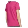 Retro Küçük Logolu Kısa Kollu Pembe 570796TBV435630