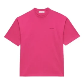 Retro Logo Kısa Kollu Unisex Pembe 556104TBV435630