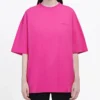 Retro Logo Kısa Kollu Unisex Pembe 556104TBV435630