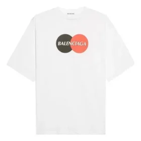 Retro Üniforma Gevşek Kesim Kısa Kollu Beyaz 620941TIV799000