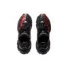 Runner Graffiti Sneaker’lar “Siyah ve Kırmızı File ve Naylon” 677403W3RBQ1060