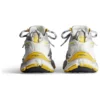 Runner Sneaker’lar “Bej Beyaz Sarı Naylon ve Süet Benzeri Kumaş” 772767W3RNY9170