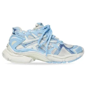 Runner Sneaker’lar “Beyaz Bebek Mavisi File ve Naylon” 677402W3RB29744