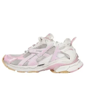 Runner Sneaker’lar “Beyaz Bebek Pembesi File ve Naylon” 677403W3RB39059 Runner Sneaker’lar “Beyaz Bebek Pembesi File ve Naylon” 677403W3RB39059