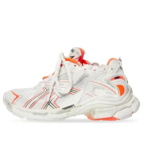 Runner Sneaker’lar “Beyaz Floresan Turuncu File ve Naylon” 677403W3RBM9770 Runner Sneaker’lar “Beyaz Floresan Turuncu File ve Naylon” 677403W3RBM9770