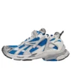Runner Sneaker’lar “Beyaz Mavi File ve Naylon” 677402W3RB34912