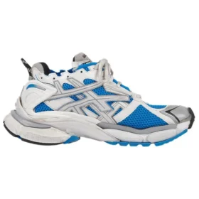 Runner Sneaker’lar “Beyaz Mavi File ve Naylon” 677402W3RB34912