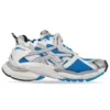 Runner Sneaker’lar “Beyaz Mavi File ve Naylon” 677403W3RB34912