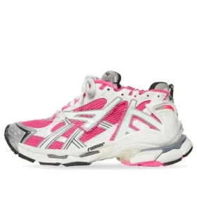 Runner Sneaker’lar “Beyaz Pembe Gri File ve Naylon” 677402W3RBN9155 Runner Sneaker’lar “Beyaz Pembe Gri File ve Naylon” 677402W3RBN9155