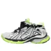 Runner Sneaker’lar “Beyaz, Siyah ve Neon Sarı Mesh ve Naylon” 677403W3RBP1093