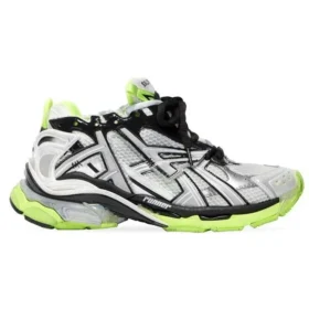 Runner Sneaker’lar “Beyaz, Siyah ve Neon Sarı Mesh ve Naylon” 677403W3RBP1093 Runner Sneaker’lar “Beyaz, Siyah ve Neon Sarı Mesh ve Naylon” 677403W3RBP1093