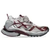 Runner Sneaker’lar “Bordo Gri Beyaz File ve Naylon” 677403W3RB39069