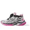 Runner Sneaker’lar “Gümüş Beyaz Pembe File ve Naylon” 677402W3RBW9155
