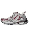 Runner Sneaker’lar “Gri-Bordo File ve Naylon” 677402W3RB39069