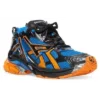Runner Sneaker’lar “Mavi Turuncu Siyah File ve Naylon” 677403W3RB34719
