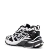 Runner Yüksek Bilekli Sneaker’lar “İki Renkli Siyah ve Beyaz” 695764W3RH29010