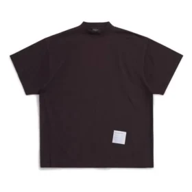 Sample Sticker Tişört Oversized “Siyah” 739028TPVN41270