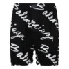 Scribble Logo Bermuda Şort “Siyah” 672410TML131070