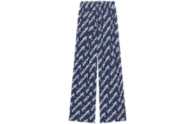 Scribble Pijama Pantolonları “Mavi” 681819TLLJ48502