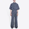 Scribble Pijama Pantolonları “Mavi” 681819TLLJ48502