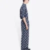 Scribble Pijama Pantolonları “Mavi” 681819TLLJ48502