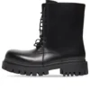 Sergent 20 mm Çizmeler “Siyah Deri” 701394WBD401000