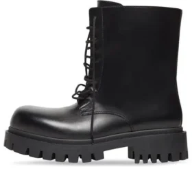 Sergent 20 mm Çizmeler “Siyah Deri” 701394WBD401000