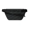 Signature Orta Boy Bel Çantası BB Monogram Jakarlı Kanvas “Siyah” 713042210HH1061