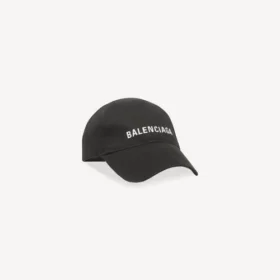 Siyah/beyaz Balenciaga şapka