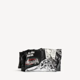 Siyah Chips el çantası cüzdanı