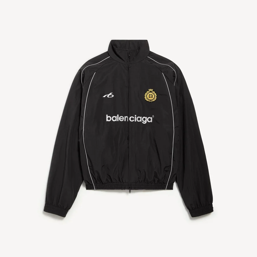 Siyah erkek futbol eşofman ceketleri Siyah erkek futbol eşofman ceketleri