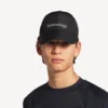 Siyah erkek techwear şapkası Siyah erkek techwear şapkası