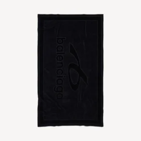 Siyah erkek techwear havlu