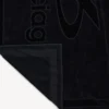 Siyah erkek techwear havlu