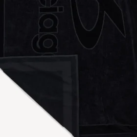 Siyah erkek techwear havlu