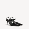 Siyah/gümüş renkli kadın Avenue fiyonklu slingback Siyah/gümüş renkli kadın Avenue fiyonklu slingback