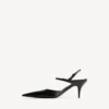 Siyah/gümüş renkli kadın Avenue fiyonklu slingback Siyah/gümüş renkli kadın Avenue fiyonklu slingback