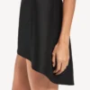 Siyah kadın babydoll askılı elbise Siyah kadın babydoll askılı elbise