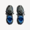 Siyah/mavi/gri renkli erkek Runner sneaker’ı Siyah/mavi/gri renkli erkek Runner sneaker’ı