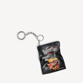 Siyah renkli charm/anahtarlık çipleri