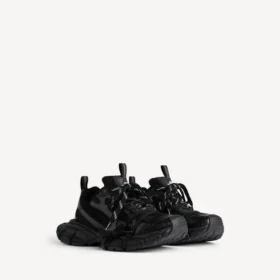 Siyah renkli erkek 3XL Sneaker’lar