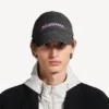 Siyah renkli erkek DIY Balenciaga arka şapka Siyah renkli erkek DIY Balenciaga arka şapka