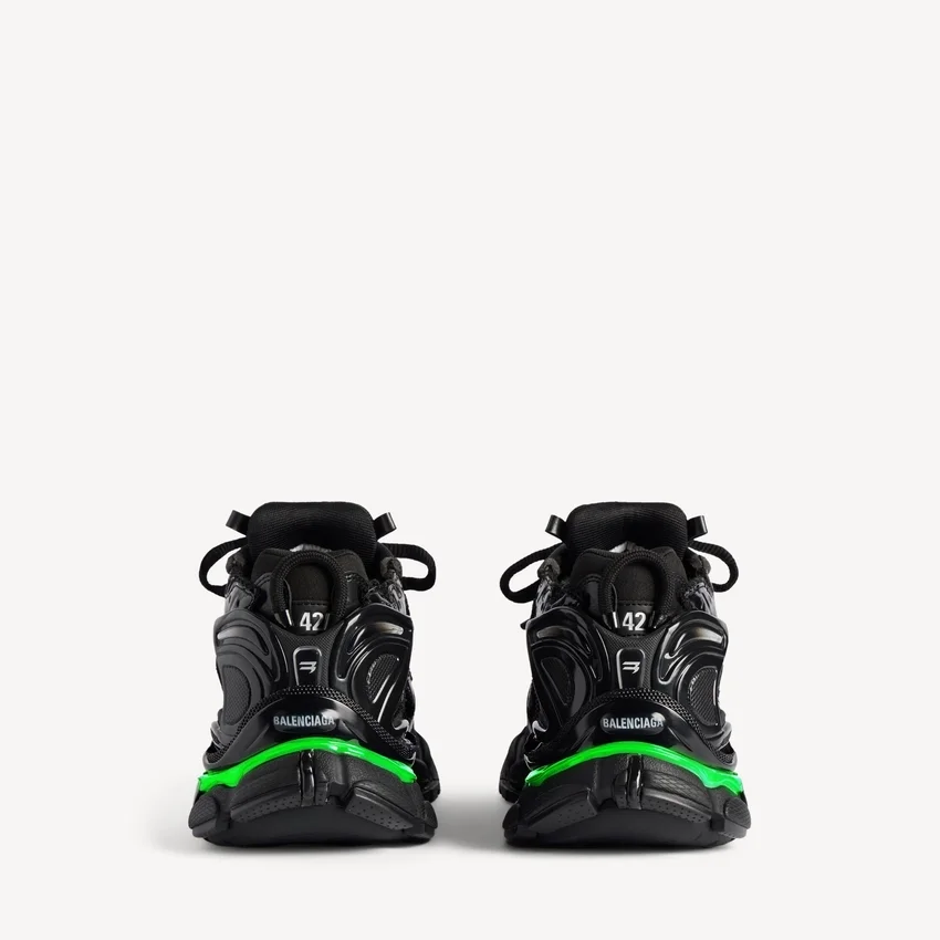 Siyah renkli erkek Runner sneaker’ı Siyah renkli erkek Runner sneaker’ı
