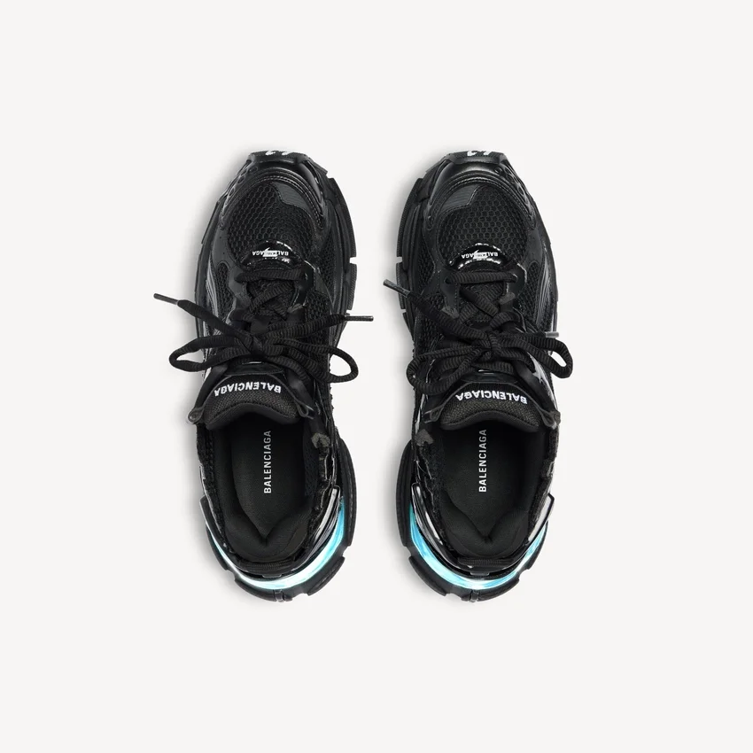 Siyah renkli erkek Runner sneaker’ı Siyah renkli erkek Runner sneaker’ı