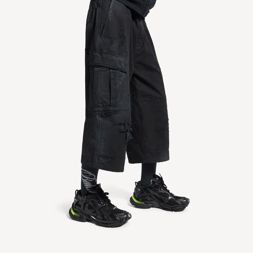 Siyah renkli erkek Runner sneaker’ı Siyah renkli erkek Runner sneaker’ı