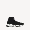 Siyah renkli erkek Speed 2.0 bağcıklı Sneaker