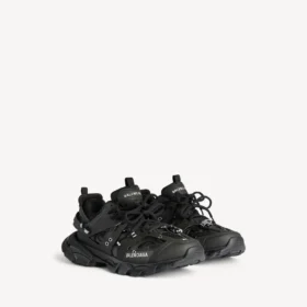 Siyah renkli erkek Track piercing Sneaker’ı