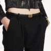 Siyah renkli kadın bolero b kemer